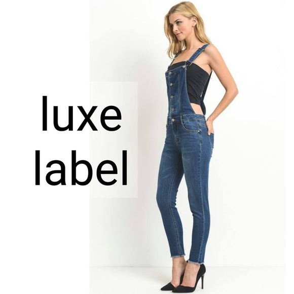 PREMIUM BUTTON UP RACERBACK OVERALLS - Picture 5 of 6